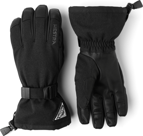 Hestra Powder Gauntlet 5-Finger Black