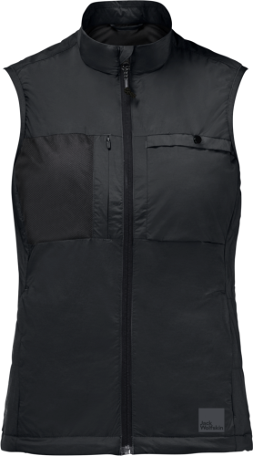 Jack Wolfskin Women's Bike Commute Insulated Vest Phantom