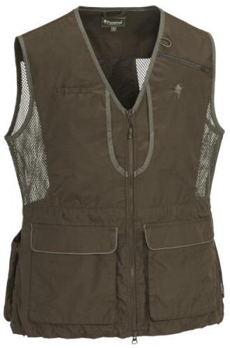 Pinewood Women's Dog Sports 2.0 Vest Suede Brown/Dark Olive