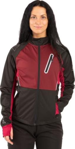 Fischer Women's Åsarna 2 Softshell Jacket Burgundy