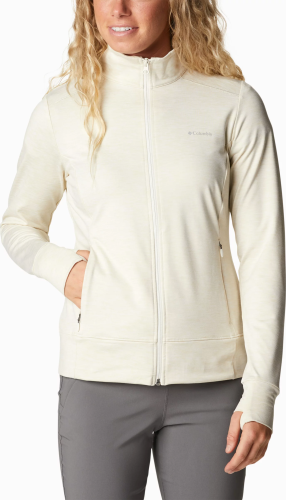 Columbia Women's Weekend Adventure Fullzip Chalk Heather