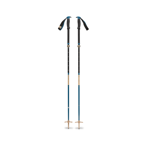 Black Diamond Traverse Compactor Ski Poles Creek Blue