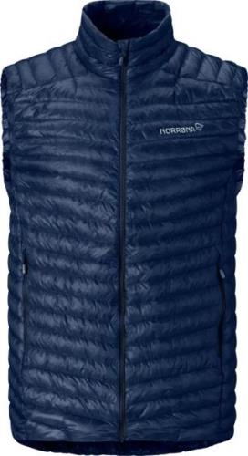 Norrøna Men's Trollveggen Superlight Down Vest Indigo Night Blue