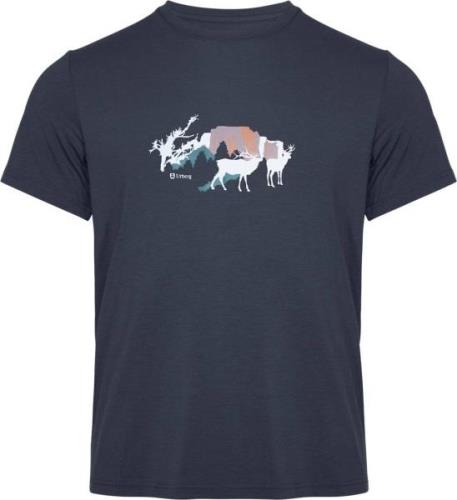 Urberg Men's Printed Tree Tee Blue Nights