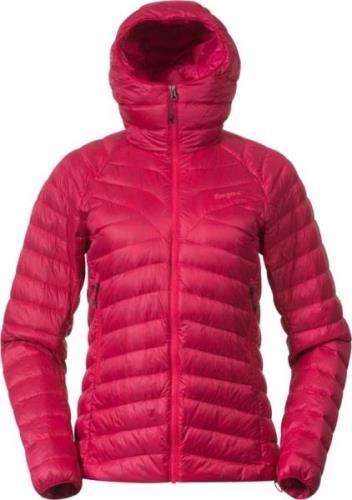 Bergans Women's Tind Light Down Jacket Hood Alpine Rose