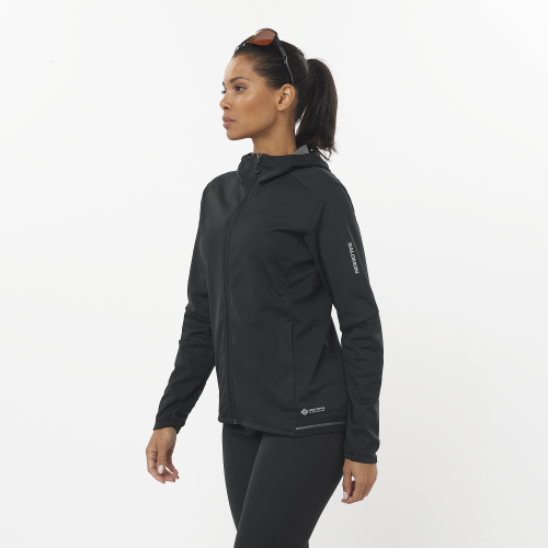 Salomon Women's GORE-TEX Softshell Jacket Deep Black