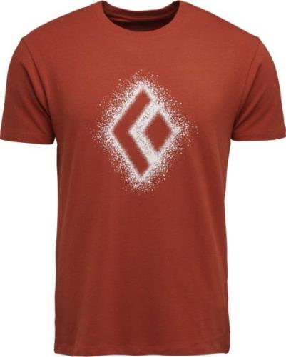 Black Diamond Men's Chalked Up 2.0 SS Tee Burnt Sienna