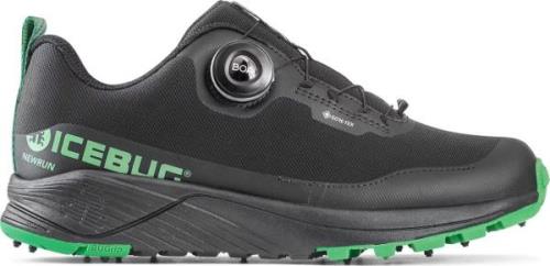 Icebug Women's Newrun Bugrip Gore-Tex Black/Grass