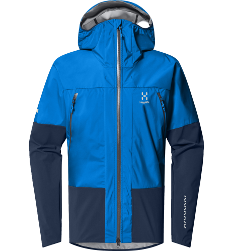 Haglöfs Men's L.I.M Hybrid Touring Hood Electric Blue/Tarn Blue