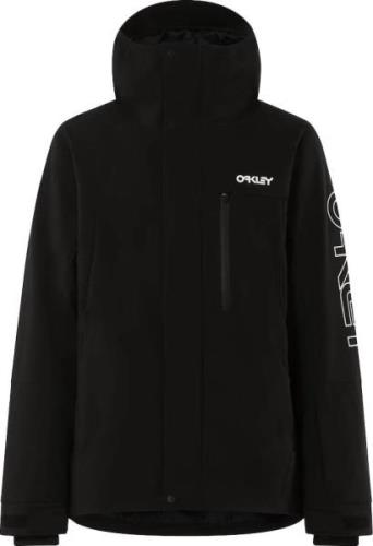 Oakley Men's Tnp Tbt Insulated Jacket Black/white Logo