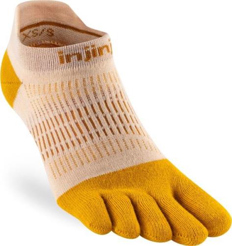 Injinji Women's Run Lightweight No-Show Golden Spice