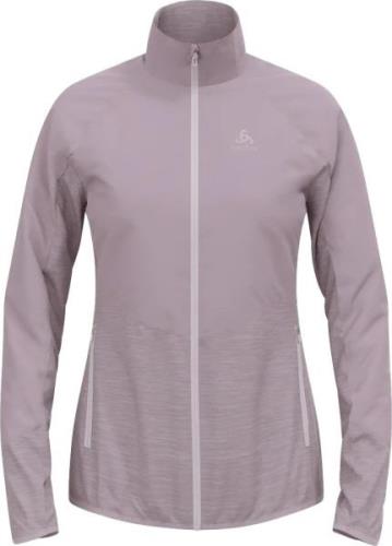 Odlo Women's Run Easy Warm Hybrid Jacket Gray Ridge