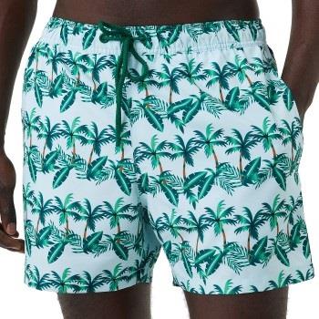 Björn Borg Badbyxor Print Swim Shorts Grön polyester Small Herr