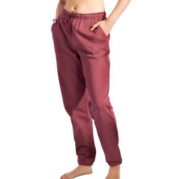 Bread and Boxers Organic Sweatpant Vinröd ekologisk bomull Small Dam