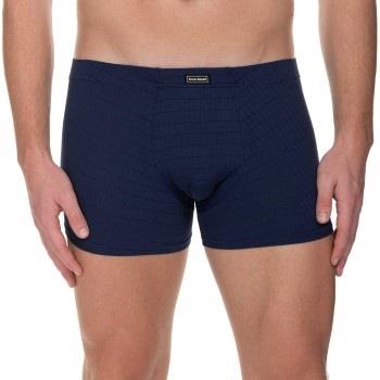 Bruno Banani Kalsonger Check Line 2.0 Shorts Marin polyamid Small Herr