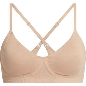 Calvin Klein BH Fusion Flex Light Lined Bralette Beige polyamid Small ...