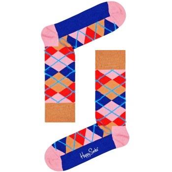 Happy socks Strumpor Argyle Crew Sock Brun bomull Strl 36/40