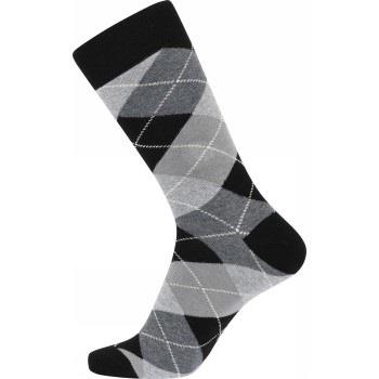 JBS Strumpor Patterned Cotton Socks Grå/Mörkgrå Strl 40/47 Herr