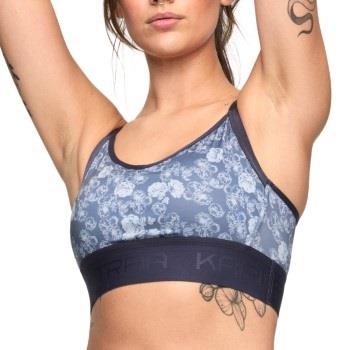 Kari Traa BH Fröya Wool Sports Bra Blå polyester Small Dam