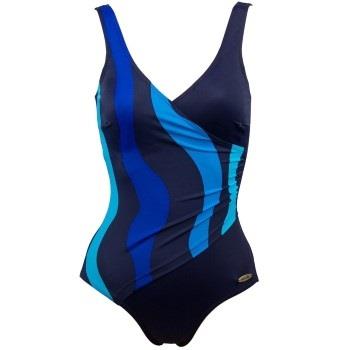 Damella Julia Basic Swimsuit Royalblå 38 Dam