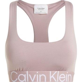 Calvin Klein BH Sport Medium Impact Sports Bra Rosa Small Dam