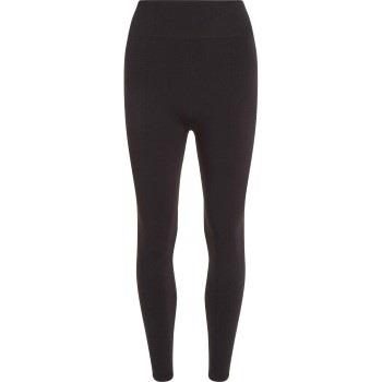 Calvin Klein Sport Seamless Knit Leggings Svart polyamid Small Dam