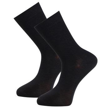 Trofe Bamboo Socks Strumpor 2P Svart Strl 39/42 Dam