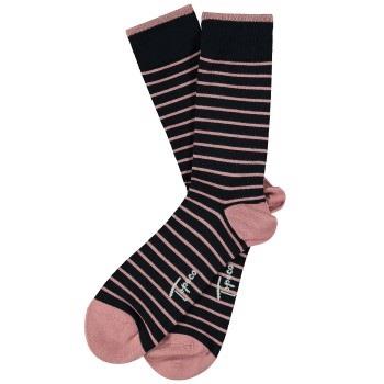 Topeco Strumpor Men Bamboo Socks Rosa randig Strl 41/45 Herr