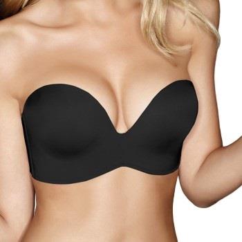 Wonderbra BH Perfect Strapless Bra Svart B 70 Dam