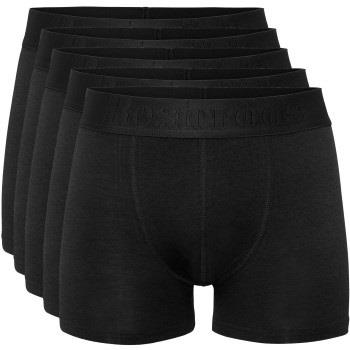 Resteröds Kalsonger 5P Gunnar Bamboo Boxer Helsvart Small Herr