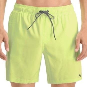 Puma Badbyxor Core Enjoy Swim Shorts Limegrön polyester Small Herr