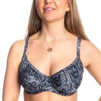 Missya Bell Bikini Wire Bra Print Svart mönstrad C 75 Dam