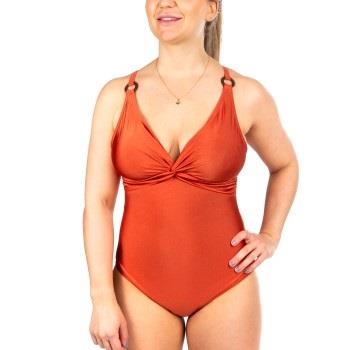 Missya Lucca Swimsuit Rostorange 38 Dam