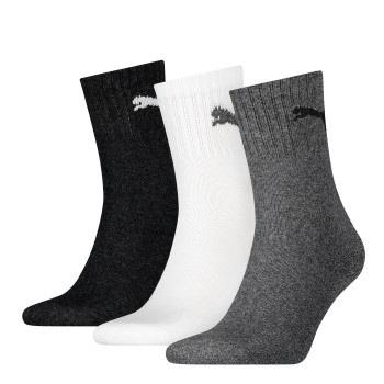 Puma Strumpor 3P Short Crew Unisex Socks Flerfärgad Strl 39/42