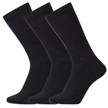 Claudio Strumpor 3P Tennis Socks Svart Strl 40/45 Herr