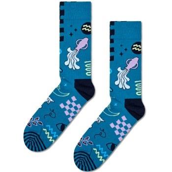 Happy socks Strumpor Zodiac Signs Aquarius Sock Blå Mönstrad Strl 41/4...