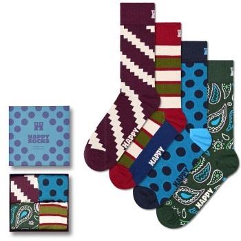 Happy socks Strumpor 4P New Vintage Socks Gift Set Flerfärgad bomull S...