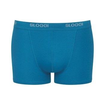 Sloggi Kalsonger For Men Basic Shorts Blå bomull Small Herr