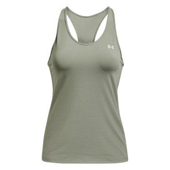 Under Armour 2P HeatGear Racer Tank Ljusgrön polyester Large Dam