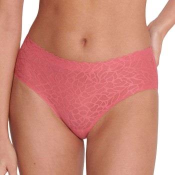 Sloggi Trosor ZERO Feel Lace 2.0 High Waist Brief Rosa Small Dam