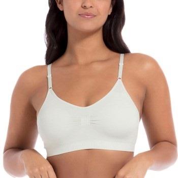 Magic BH Comfort Bra Spaghetti Straps Bamboo Ljusgrön Small Dam