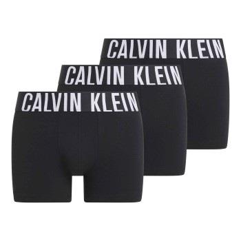 Calvin Klein Kalsonger 3P Intense Power Trunks Svart bomull Small Herr