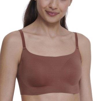 Sloggi BH ZERO Feel 2 0 Ultra Bra Mörkbrun Small Dam