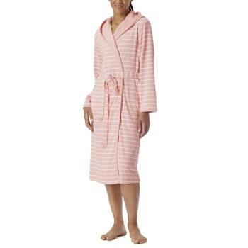 Schiesser Women Terry Bathrobe Ljusrosa Small Dam