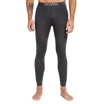 Dovre Organic Wool Long Johns Grå merinoull Small Herr