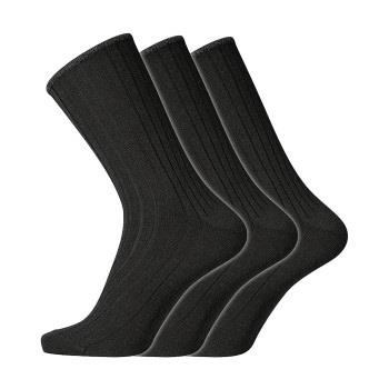 Dovre Strumpor 3P Wool No-Elastic Socks Svart Strl 45/48 Herr