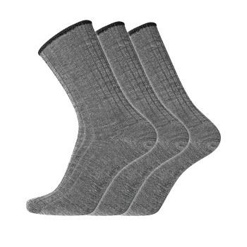 Dovre Strumpor 3P Wool No-Elastic Socks Grå Strl 45/48 Herr