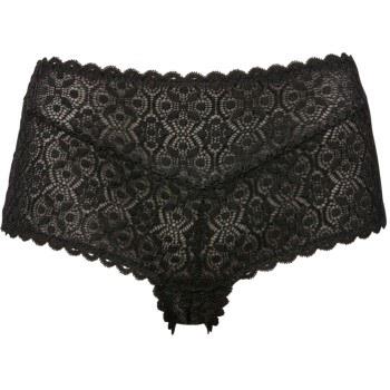 Trofe Maya Lace Midi Brief Trosor Svart polyamid Medium Dam