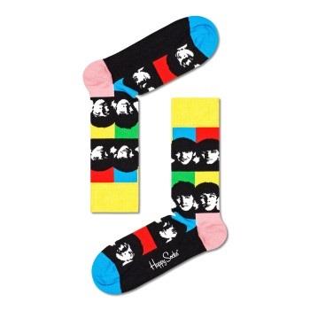 Happy socks Strumpor Beatles All Together Now Sock Svart mönstrad bomu...