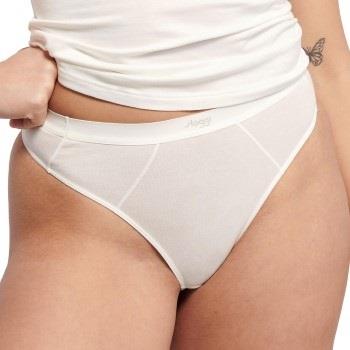 Sloggi Trosor 2P Ever Ease String Briefs Vit bomull Small Dam